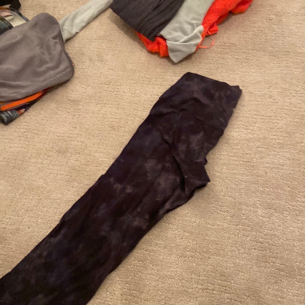 tie dye align leggings